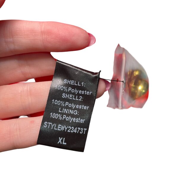 Pomander Place Red Coco Tweed Bow Dress XL NWT - Picture 2 of 6